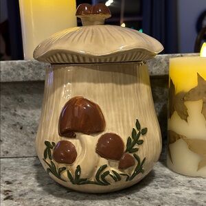 Vintage Arnel’s Mellow Mushroom canister from the 70’s